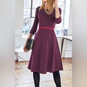 Calvin Klein Deep Purple Maxi Dress